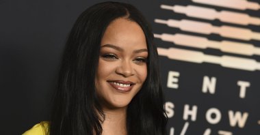 Rihanna attends an event for her lingerie line Savage X Fenty at the Westin Bonaventure Hotel in Los Angeles, U.S., Aug. 28, 2021. (Photo via AP)