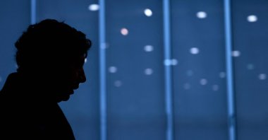 Christian Drosten, a German virologist and director of the Institute for Virology at Berlin's Charite University Hospital, attends a press conference on the situation of the coronavirus pandemic in Germany, in Berlin, Jan. 14, 2022. (AFP Photo)