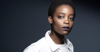 Cameroonian singer and musician Irma Pany poses during a photo session in Paris, France, Oct. 8, 2019. (AFP Photo)