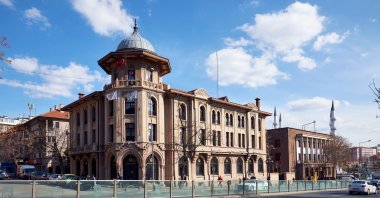 A view of building of Yunus Emre Institute, in the capital Ankara, Turkey, Mar. 1, 2020. (Shutterstock Photo) 