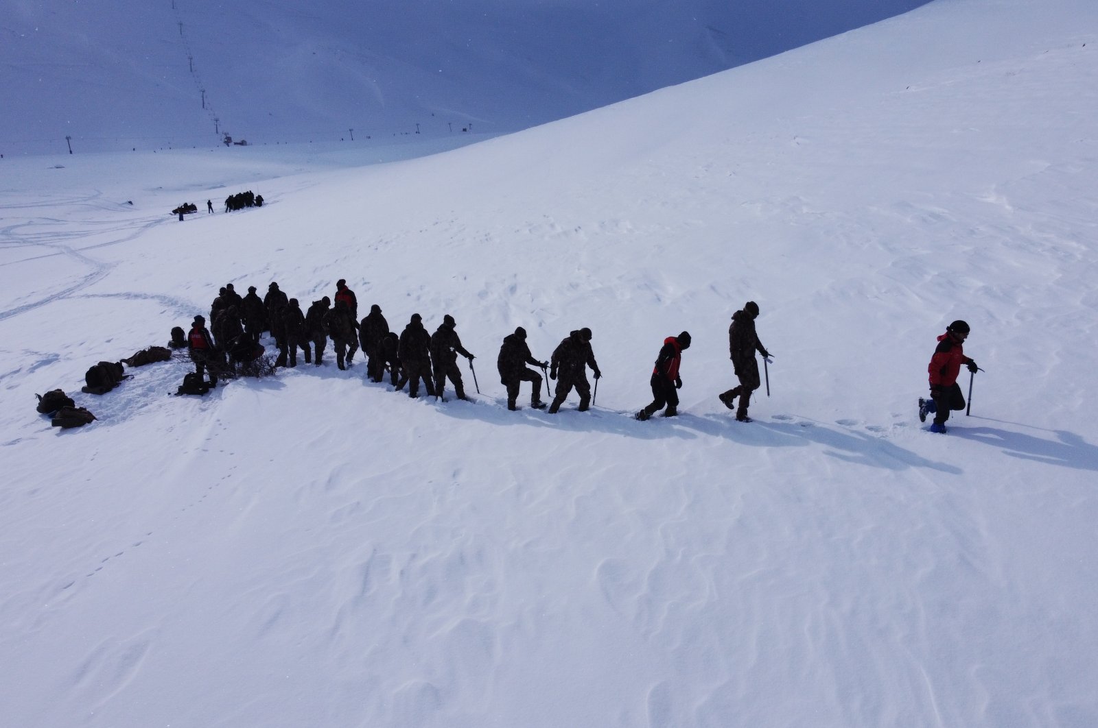 Turki latih pasukan keamanan untuk tanggapi longsoran salju