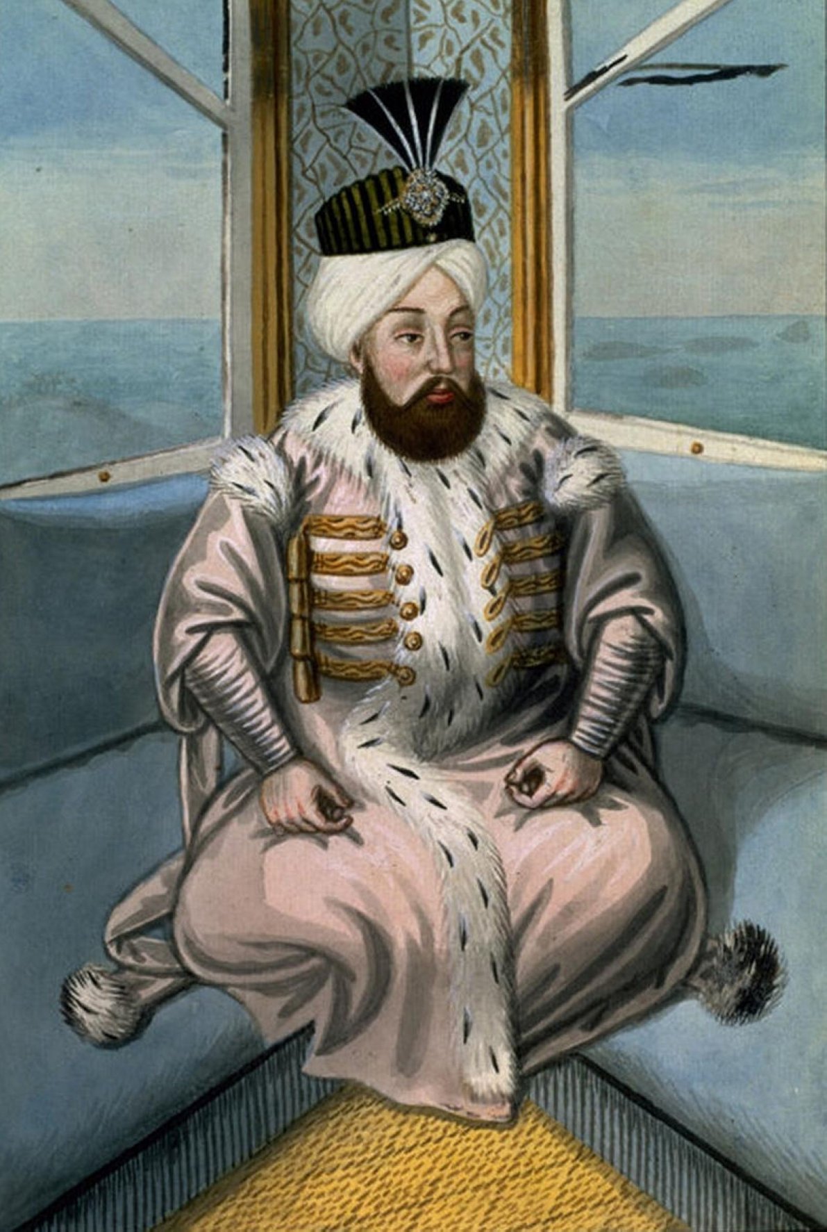 A depiction of Sultan Suleiman II by John Young. (Wikimedia)