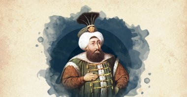 This widely used illustration shows Sultan Suleiman II, the 22nd ruler of the Ottoman Empire. (Wikimedia/ Edited by Büşra Öztürk)