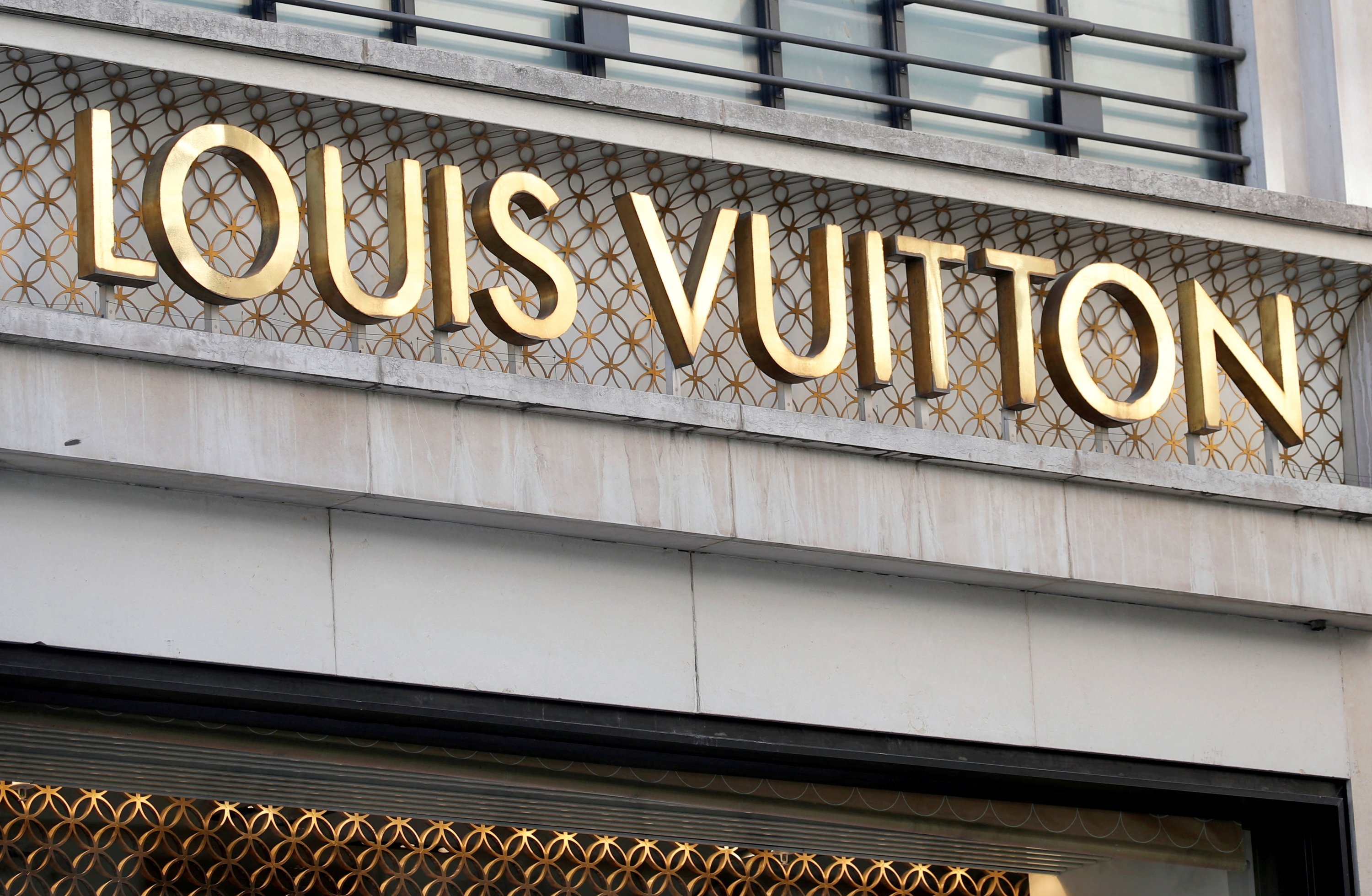 Louis Vuitton Logo Brand and Sign Text Front of Up Store Fashion Shop in  Street View Editorial Photography  Image of city france 221097017
