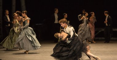 A photo of a scene from the ballet &quot;Anna Karenina&quot; performed by dancers from the Zurich Ballet. (Courtesy of IKSV)