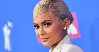 TV personality Kylie Jenner attends the 2018 MTV Video Music Awards in New York City, U.S., Aug. 20, 2018 (AFP File Photo)
