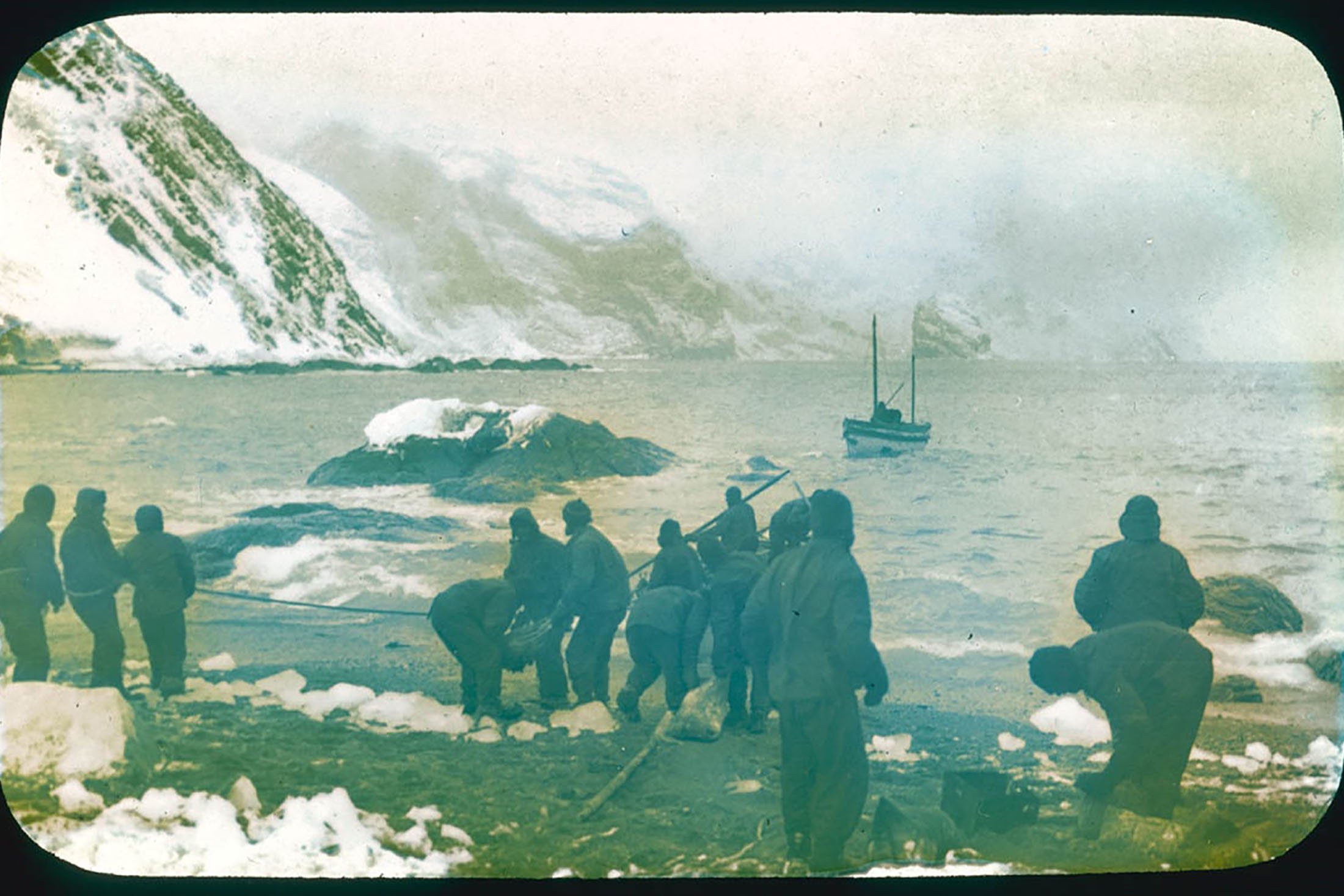 Sir Ernest Shackleton's James Caird sails from Elephant Island to South Georgia to get relief for the marooned party of 