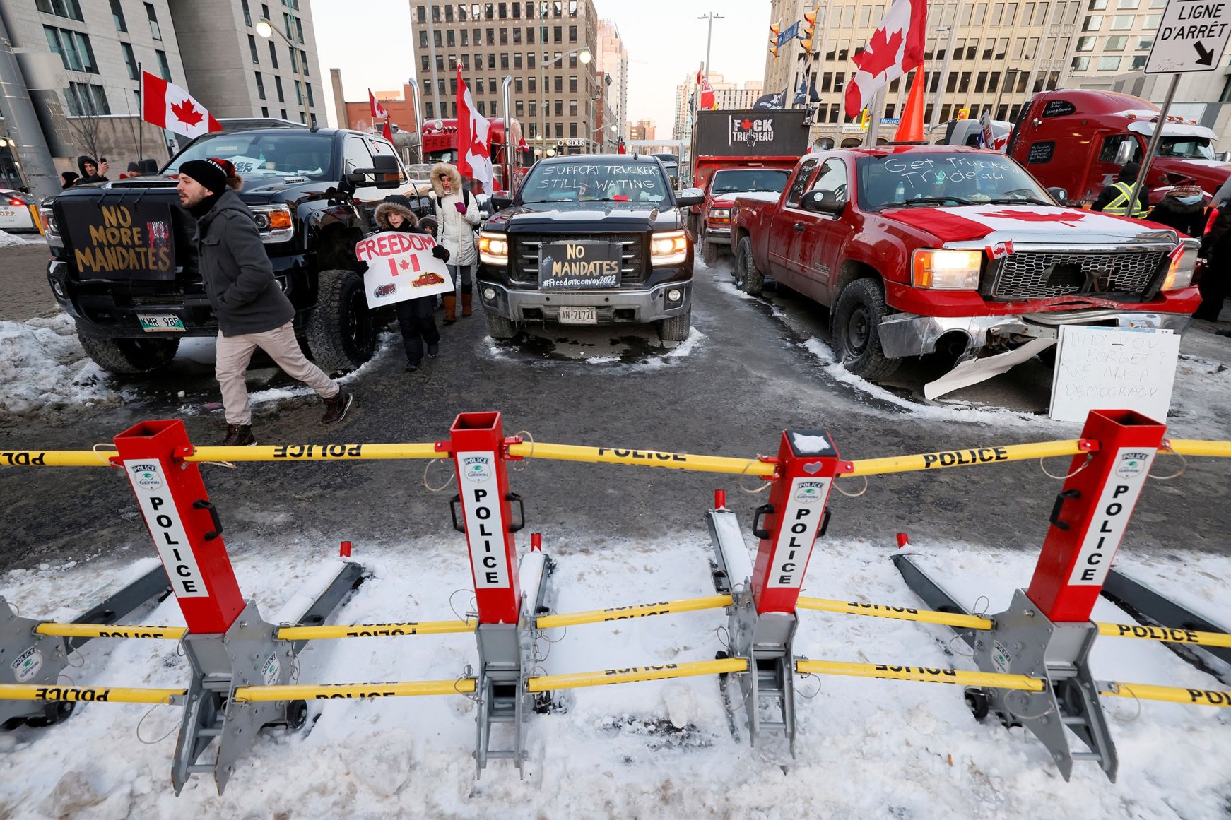 'Freedom Convoy': Canada Declares State Of Emergency In Ottawa | Daily ...