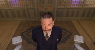 Kenneth Branagh as Hercule Poirot in a scene from 'Death on the Nile.' (DPA)