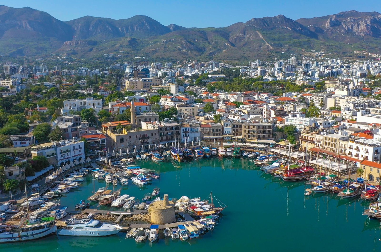 A view of Kyrenia (Girne) in Turkish Republic of Northern Cyprus where Falyalı resided and owned a popular hotel. (Shutterstock Photo) 