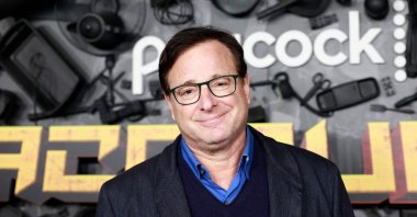U.S. actor Bob Saget attends the "MacGruber" screening and premiere at the California Science Center in Los Angeles, California, U.S., Dec. 8, 2021. (AFP)
