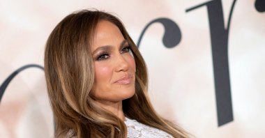U.S. actress Jennifer Lopez arrives for a special screening of &quot;Marry Me&quot; at the Directors Guild of America (DGA) in Los Angeles, U.S., Feb. 8, 2022. (AFP Photo)