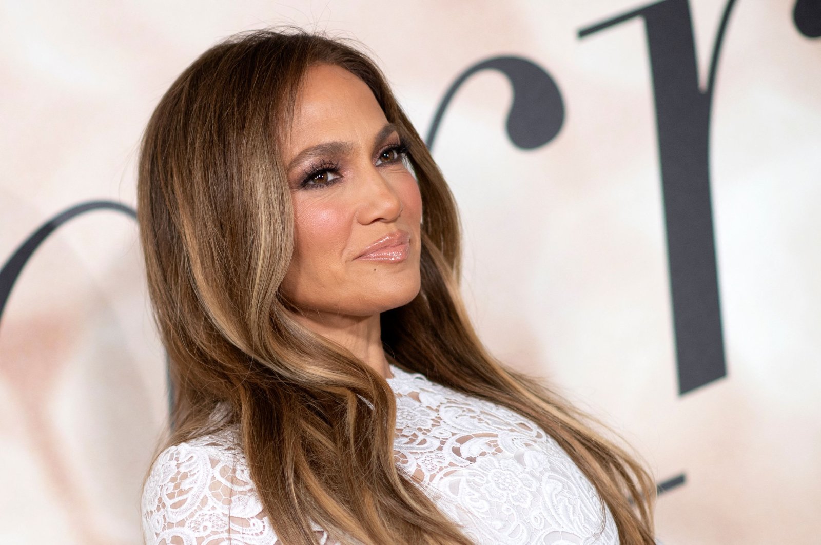 U.S. actress Jennifer Lopez arrives for a special screening of &quot;Marry Me&quot; at the Directors Guild of America (DGA) in Los Angeles, U.S., Feb. 8, 2022. (AFP Photo)