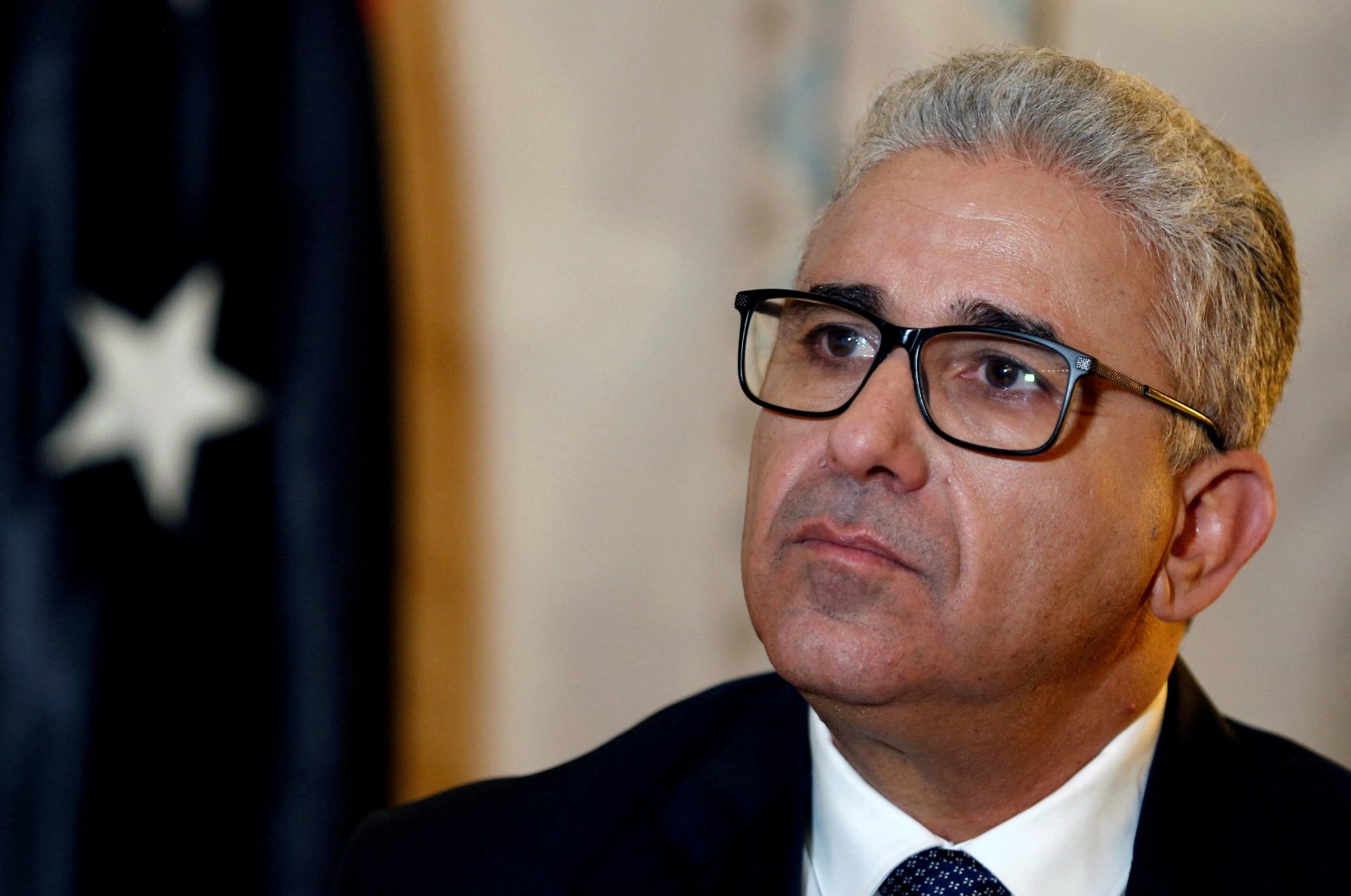 Former Libyan Interior Minister Fathi Bashagha attends an interview with Reuters in Tunis, Tunisia, March 1, 2020. (Zoubeir Souissi / Reuters File Photo)