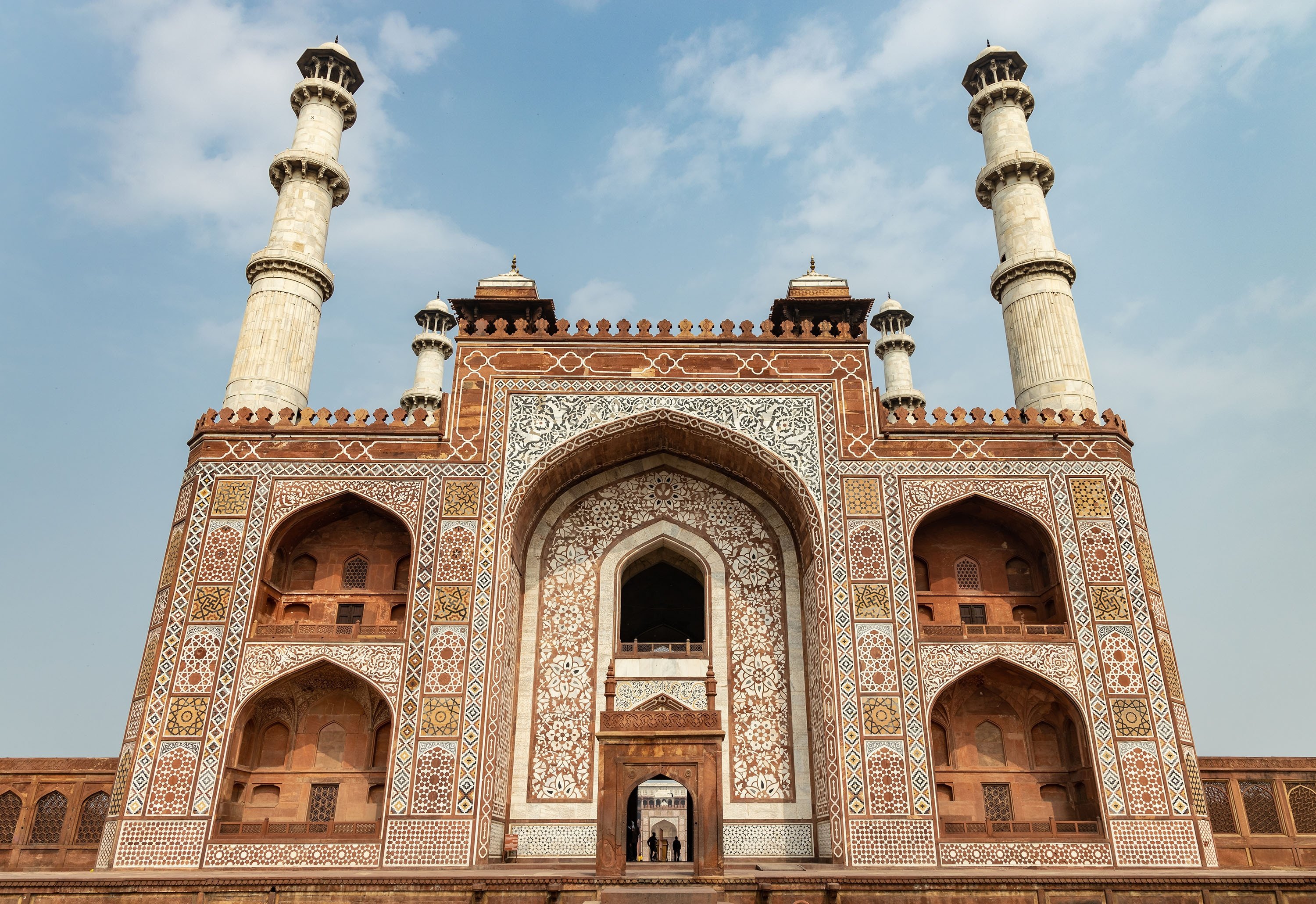 The tomb of Akbar I, in Sikandra, a sub of Agra, Uttar Pradesh, India. (Shutterstock Photo)