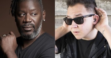 Warren “Wawa” Snipe (L) and Sean Forbes in undated photos. (AP Photo)