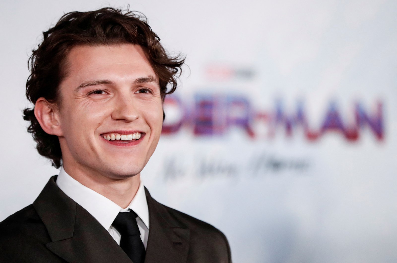 Cast member Tom Holland attends the premiere for the film &quot;Spider-Man: No Way Home,&quot; in Los Angeles, California, U.S., Dec. 13, 2021. (Reuters Photo)