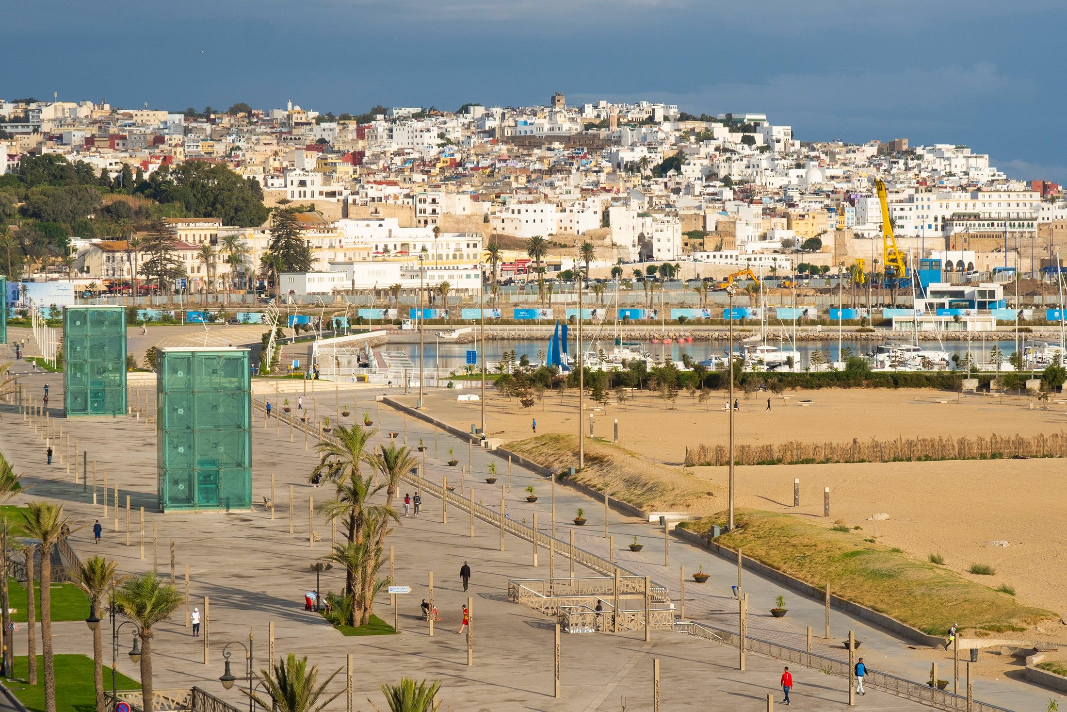 Tangier, the Moroccan city by the sea, now has around a million inhabitants. (dpa Photo)
