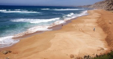 The Lalla Fatna beach is a popular surfing spot in Morocco. (dpa Photo)