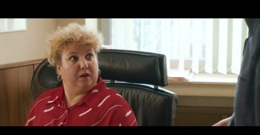 Meltem Kaptan as Rabiye Kurnaz in a still shot from "Rabiye Kurnaz vs. George W. Bush."