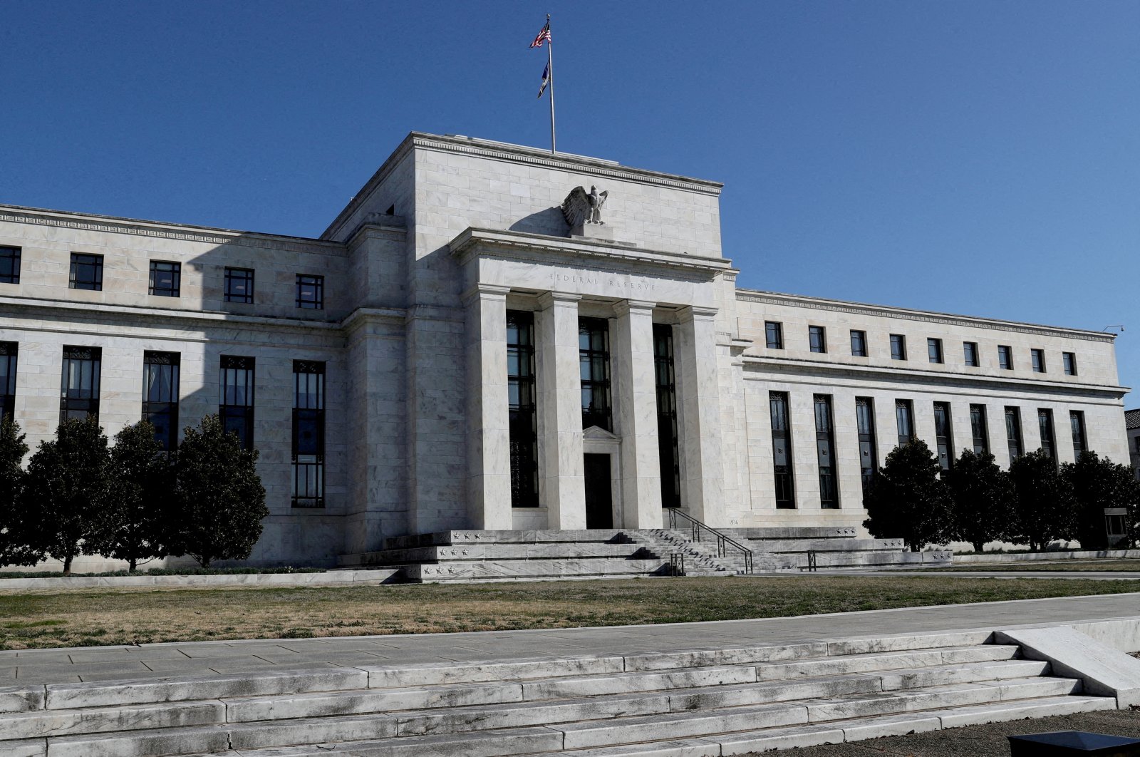 The U.S. Federal Reserve Board building on Constitution Avenue in Washington, U.S., March 19, 2019. (Reuters Photo)