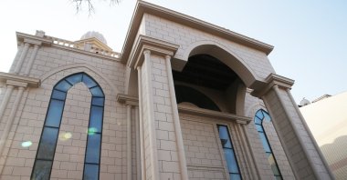 The exterior of the new Mor Efrem Syriac Orthodox Church, in Istanbul, Turkey, Feb. 16, 2022. (AA PHOTO)