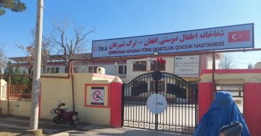 Afghan-Turkish Friendship Children's Hospital in the Sheberghan district of Jowzjan province, Afghanistan, Feb. 16, 2022. (AA Photo)