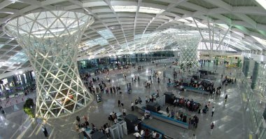 A general view from inside Adnan Menderes Airport, Izmir, Turkey. (Courtesy of TAV Airports)