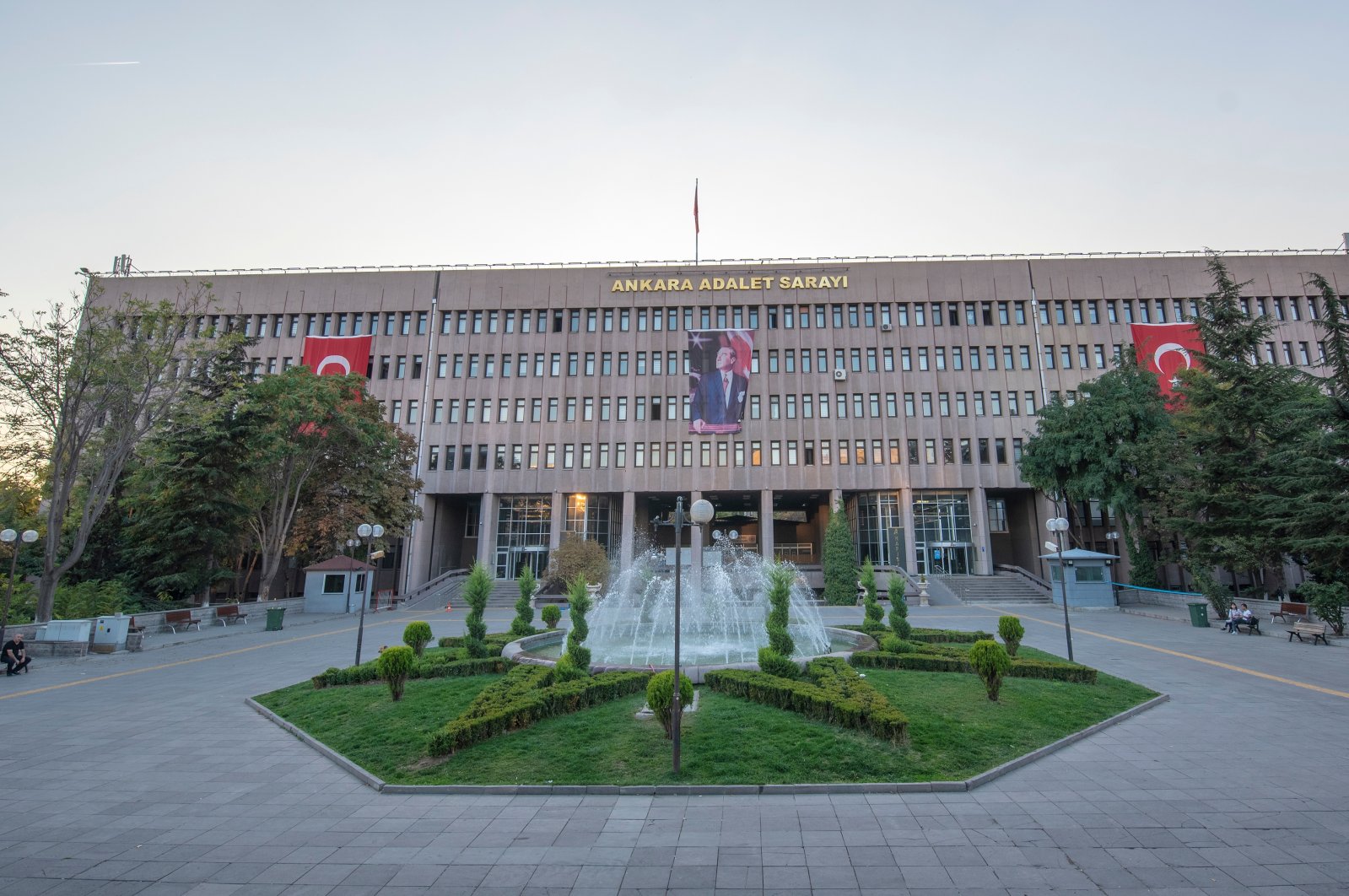 Exterior of the courthouse where O.Ç. was retried, in the capital Ankara, Turkey, Oct. 20, 2019. (Shutterstock Photo) 
