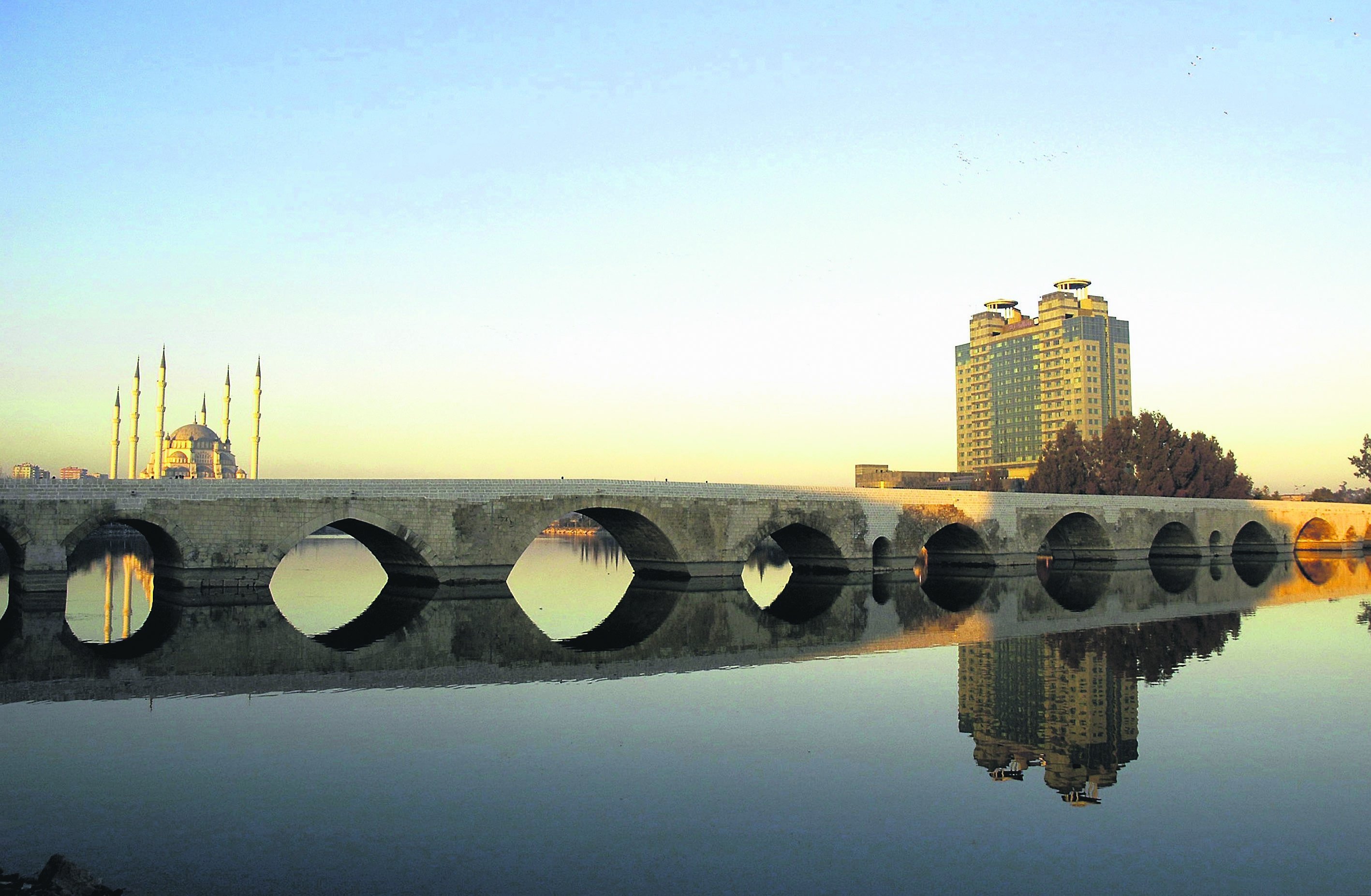 Taşköprü in southern Adana province is historically known as Ponte Sarus. (AA)