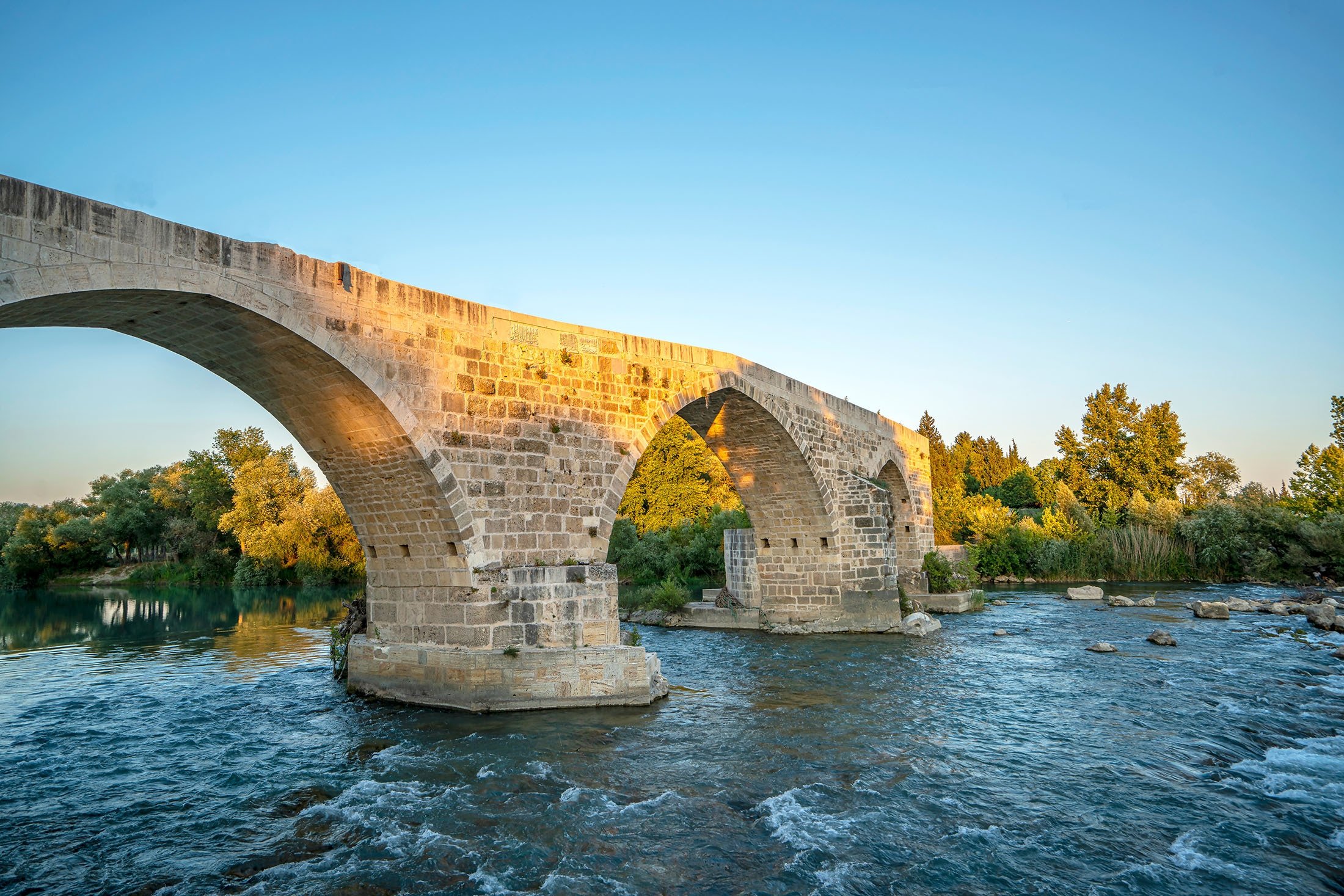 Aspendos (Eurymedon) Bridge was a late Roman bridge over Köprüçay, near the ancient city of Aspendos. (Shutterstock)