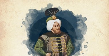 This widely used illustration shows Sultan Mustafa II, the 22nd ruler of the Ottoman Empire. (Wikimedia/ Edited by Büşra Öztürk)