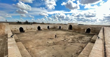 A general view of Han el-Barur, Şanlıurfa, southeastern Turkey, Feb. 19, 2022. (AA Photo)