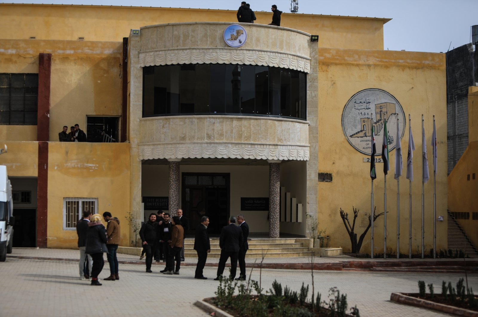 Aleppo University in Syria, Feb. 15, 2022. (AA Photo)