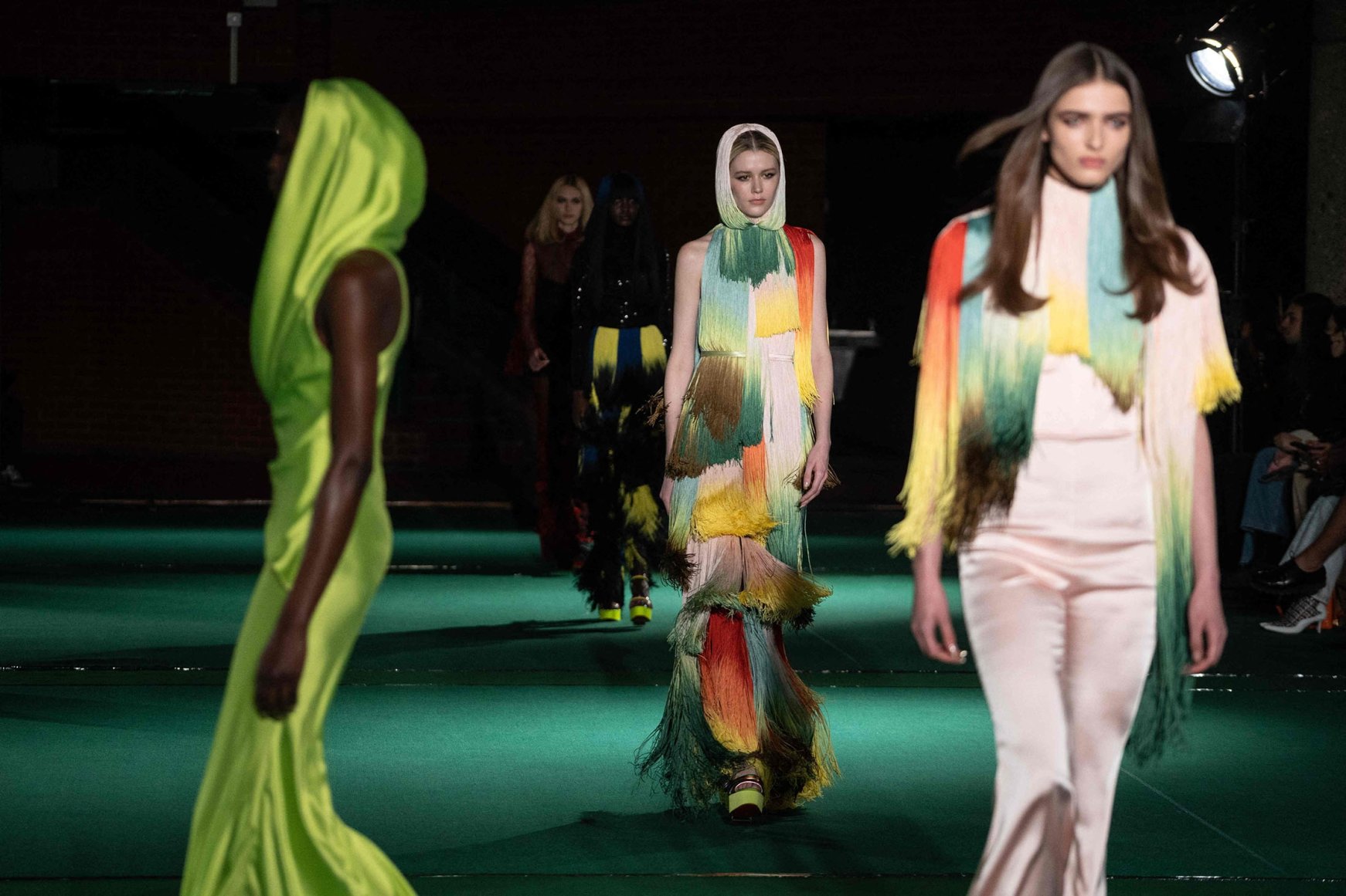 London Fashion Week 2022: Jack Irving's 'On/Off' catwalk show turns heads  with eccentric costumes, see pictures