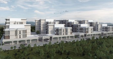 A representative picture depicts a housing complex to be built in Sancaktepe district, Istanbul, Turkey. (Courtesy of TOKI)