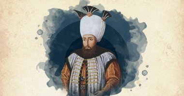 This widely used illustration shows Sultan Ahmed III, the 23rd ruler of the Ottoman Empire. (Wikimedia/ Edited by Büşra Öztürk)