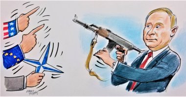 Illustration by Erhan Yalvaç.