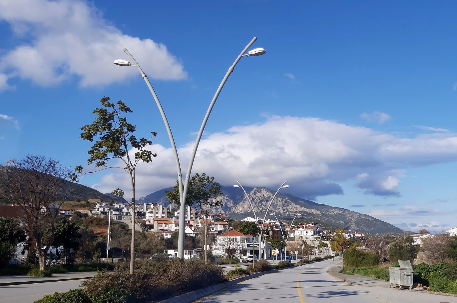 A view of Datça, in Muğla, southwestern Turkey, Feb. 27, 2022. (DHA PHOTO) 