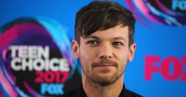Singer Louis Tomlinson poses at 2017 Teen Choice Awards Los Angeles, U.S., Aug. 13, 2017. (Reuters Photo)
