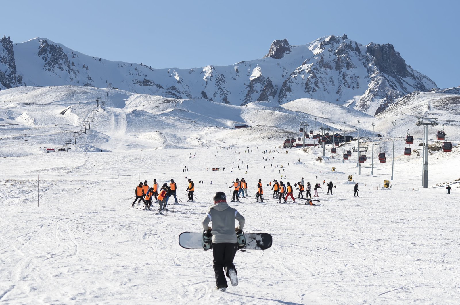 Mount Erciyes is a must-visit for snow sports, in Kayseri, Turkey. (Shutterstock Photo)