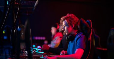 Training bootcamp for professional esports players. (iStock Photo)