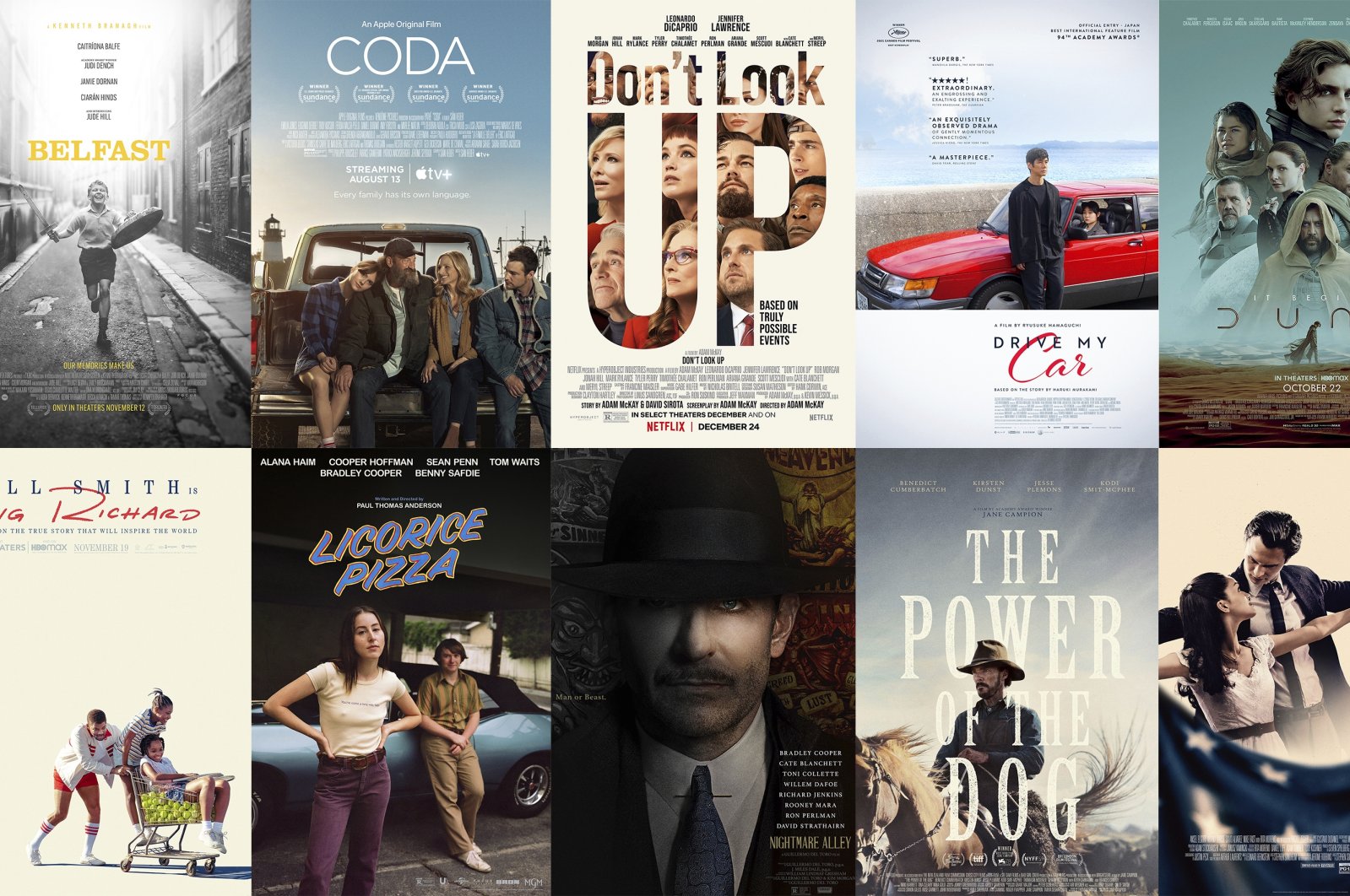 10 film wajib tonton yang dinominasikan untuk film terbaik di Oscar 2022