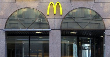 A view shows a McDonald&#039;s restaurant in central Moscow, Russia, March 9, 2022. (Reuters Photo)