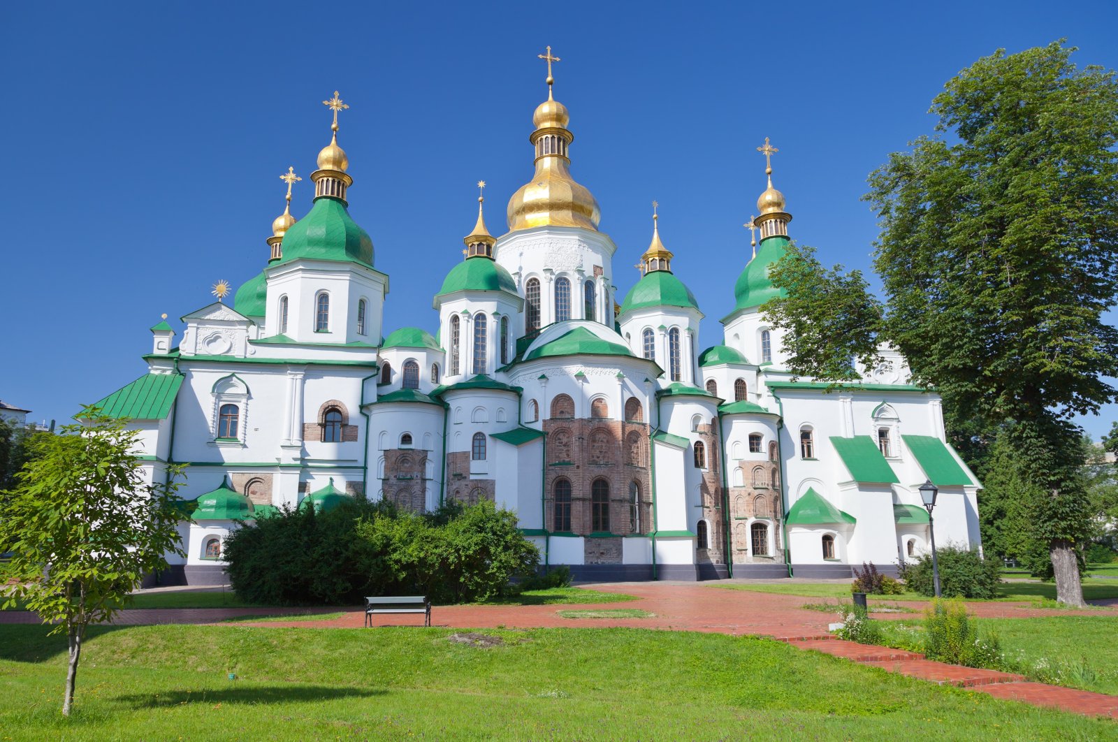 Saint Sophia Cathedral in Kyiv, Ukraine. (Shutterstock) 