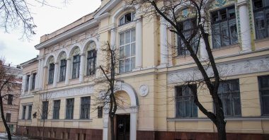 A view shows a building of the Fine Arts Museum damaged by shelling amid Russia's invasion of Ukraine, in Kharkiv, Ukraine, March 8, 2022. (REUTERS Photo)