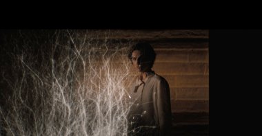 Many new creative techniques were used for the hologram sequence of &quot;Dune&quot; including Maxon&#039;s Redshift, which rendered visuals faster than usual enabling quicker feedback during the creative process helping the scene come to fruition, at Origo Film Studios in Budapest, Hungary, June 2019. (REUTERS Photo)