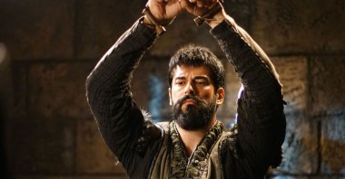 A still shot from "Kuruluş Osman" shows actor Burak Özçivit as Osman Ghazi, the founder of the Ottoman Empire. (Sabah File Photo)