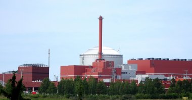 A general view of the unfinished Olkiluoto-3 nuclear reactor in Eurajoki, Finland, Aug. 17, 2017. (Reuters Photo)