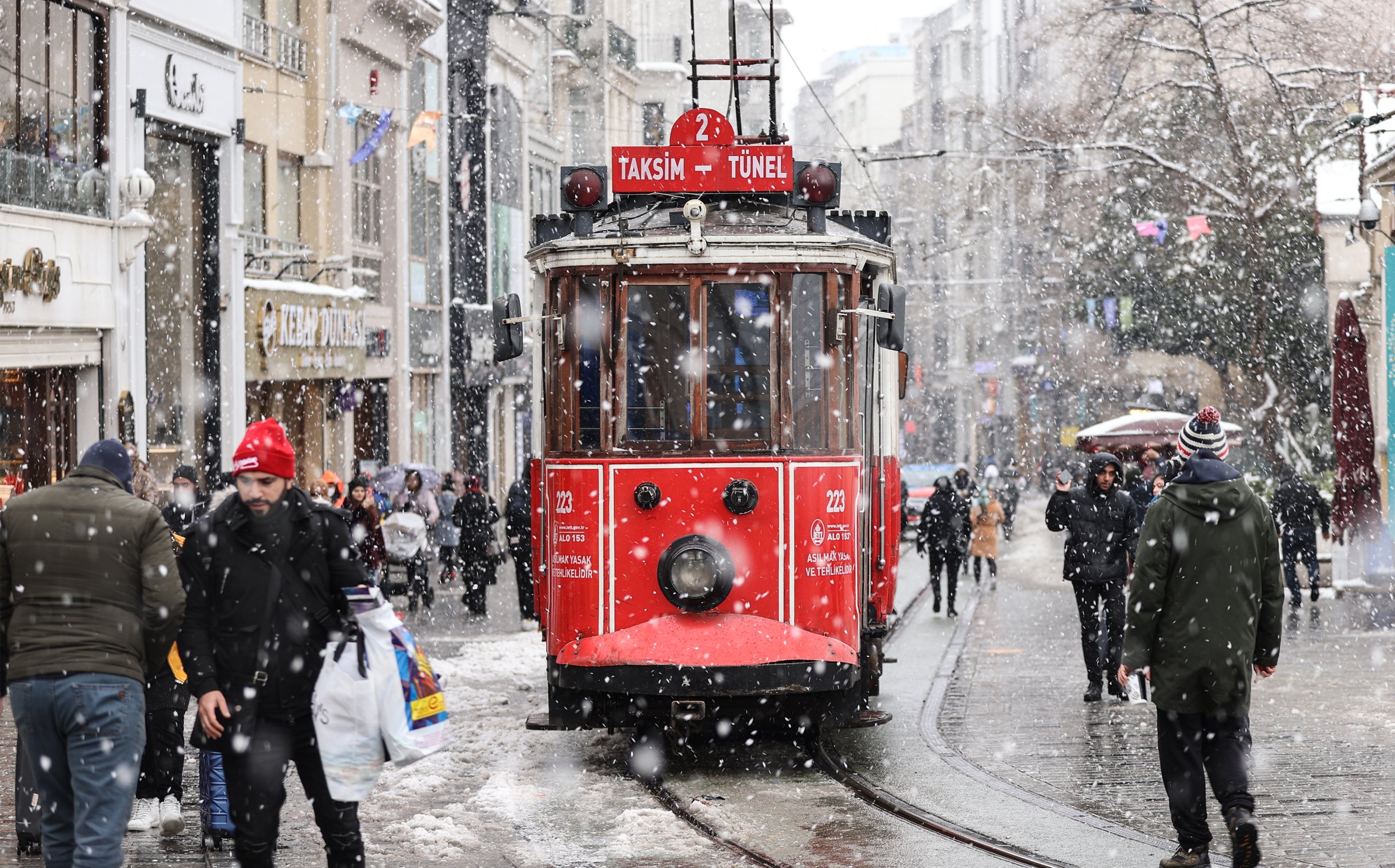 The period of cold and snow is coming to an end in Istanbul with